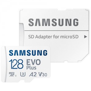 Карта памяти MicroSDXC Samsung EVO Plus 128Gb (MB-MC128KA)  (13726)