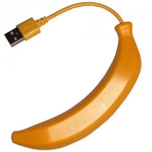 Концентратор USB 2.0 Iconik HUB-BANANA-4 4 ports  (8861)