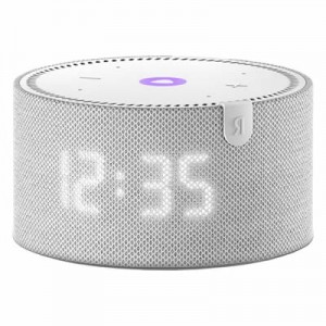 Умная колонка Яндекс Новая Станция Мини (с часами) Grey (Серый опал) EAC  (12259)