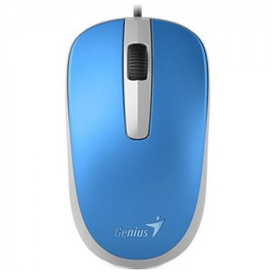 Проводная мышь Genius DX-120 USB оптическая Blue (Синяя)  (10181)