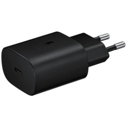 Сетевое зарядное устройство Samsung EP-TA800 25W USB Type-C Black (Черный) без кабеля